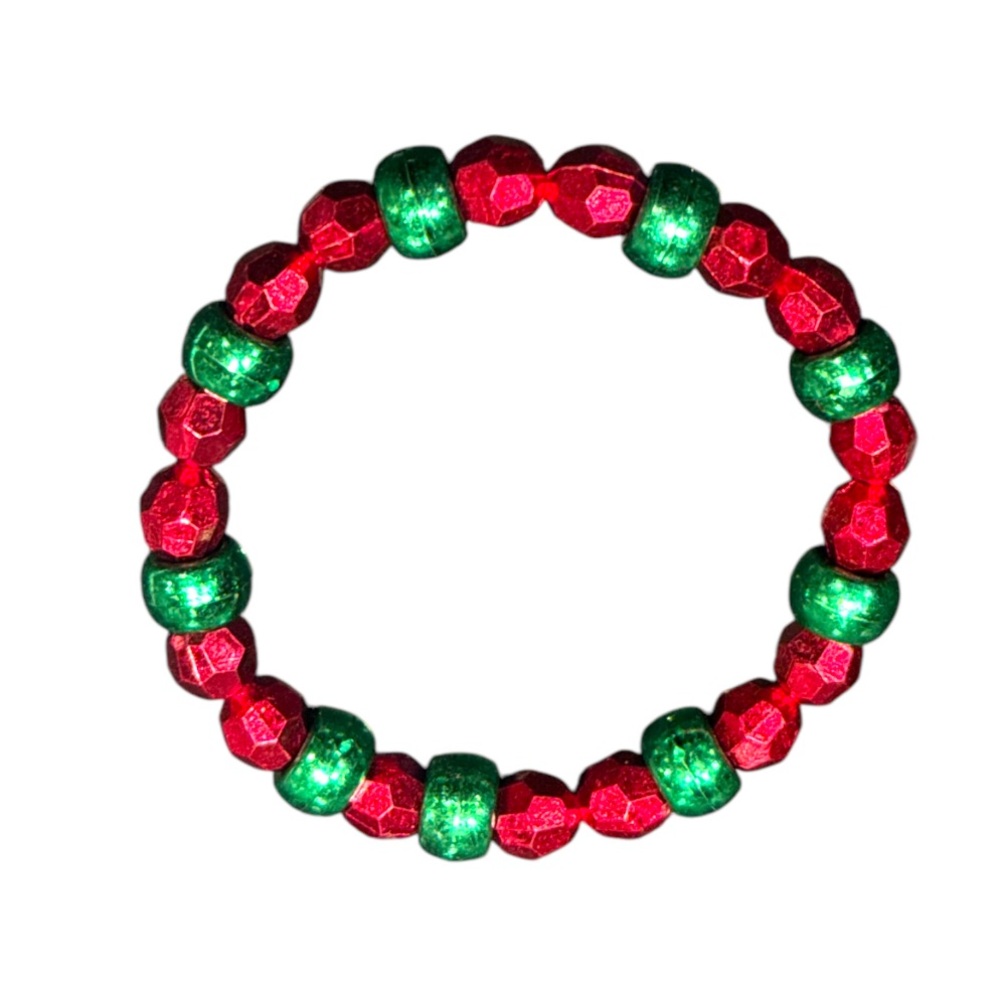3 FOR $10 HANDCRAFTED Festive Themed Beaded Bracelet